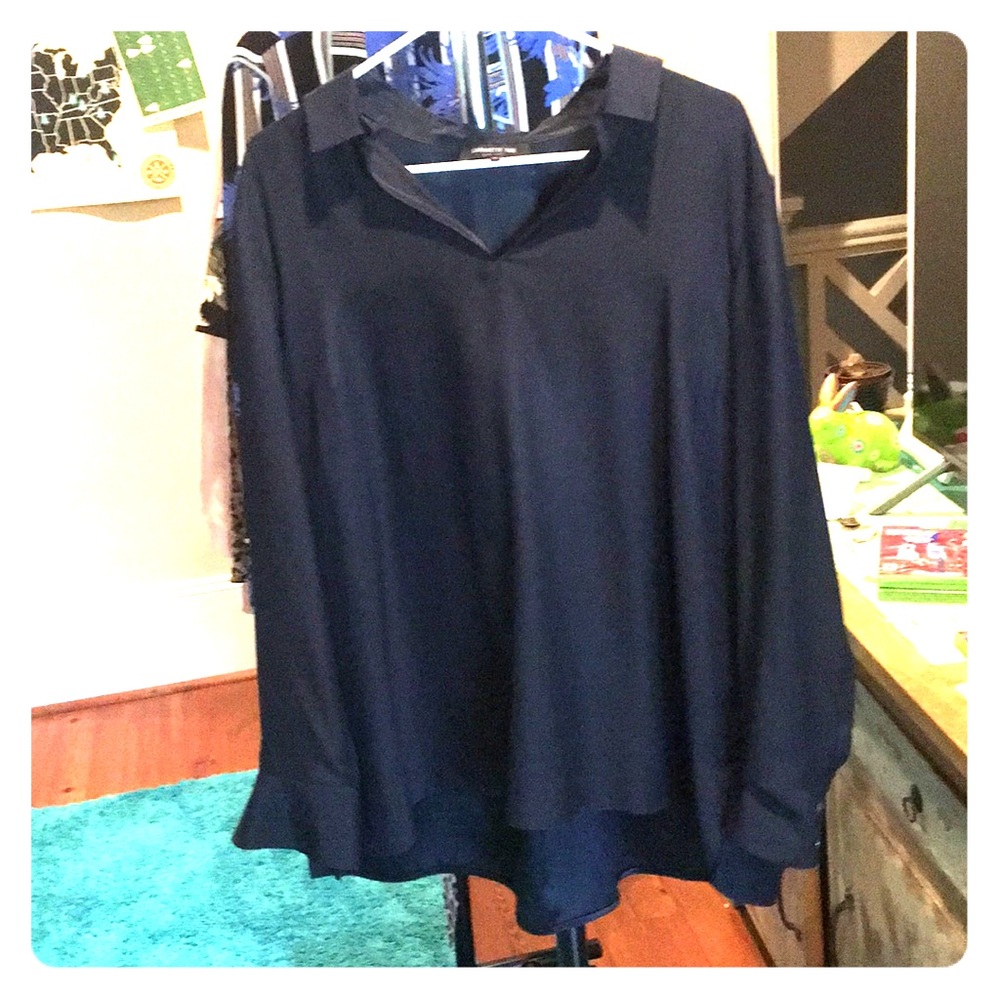 Lafayette 148 Silk Blouse